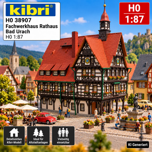 Kibri 38907 fachwerkhaus - 38907,
